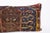 1910s Authentic Antique Caucasian Rug Pillow Cover – Low‑Pile Wool Textile -15'' X 32'' For Sale - Image 5 of 8