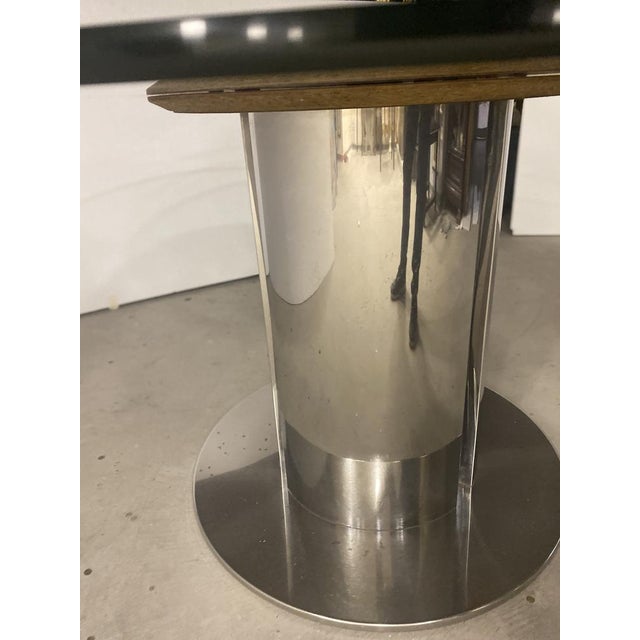 Vintage Italian Steel Dining Table by Antonia Astori, 1960s For Sale - Image 10 of 18