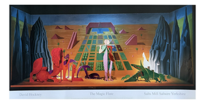 The Magic Flute Poster by David Hockney