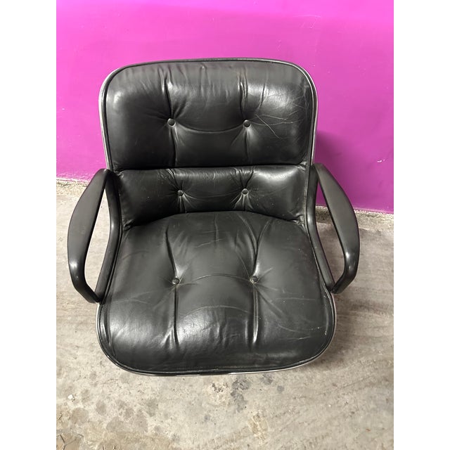 Metal First Edition Armchair by Charles Pollock for Knoll Inc / Knoll International, 1960s For Sale - Image 7 of 7