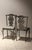 Thomas Chippendale Set of 4 of Chippendale Style Verdigris Iron Garden Chairs For Sale - Image 4 of 9