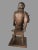 Brown Antique Victorian Cast Metal Figural Statue Sculpture Flute Player For Sale - Image 8 of 12