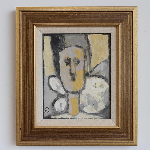 Hidden Portraits I, 1980s, Acrylic on Canvas, Framed For Sale - Image 3 of 13