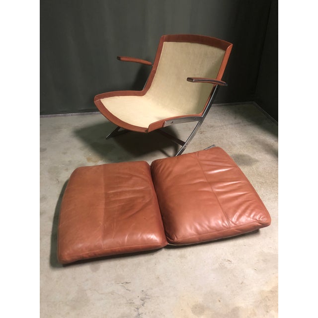 Tan Lobby Lounge Chair by Preben Fabricius for Arnold Exclusiv, 1972 For Sale - Image 8 of 12