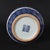 Mid 20th Century Blue and White Porcelain Lidded Jar, Interlocking Lotus Floral Pattern Storage Canister For Sale - Image 5 of 8