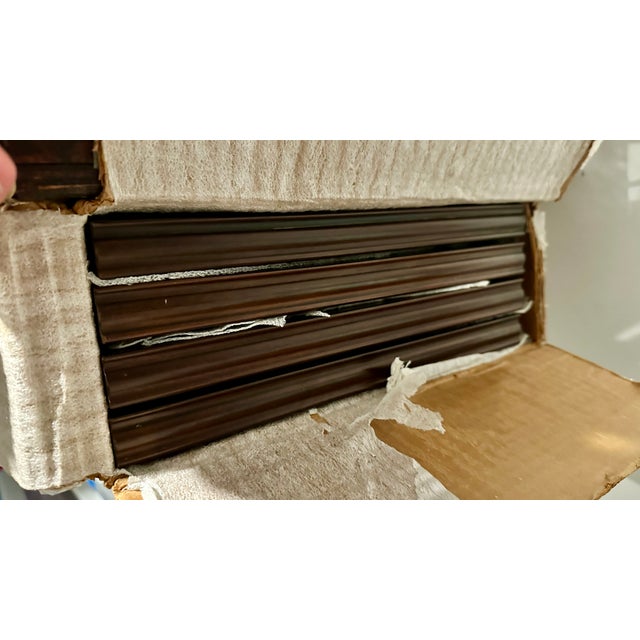 1980s 1980s Henkel Harris 2208 29 Solid Mahogany Double Pedestal Dining Table For Sale - Image 5 of 5