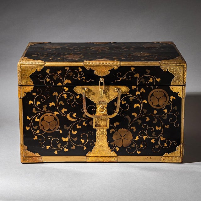 Japanese Lacquer Chest For Sale - Image 10 of 11