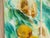 Mid 20th Century Abstract Screen Painting Waterfall by Lenn Kanenson For Sale - Image 9 of 13