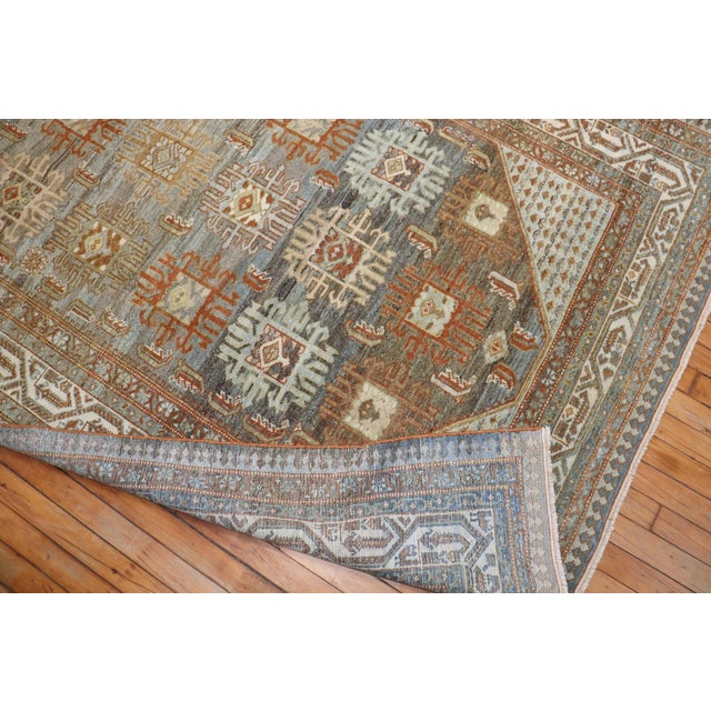 Early 20th Century Early 20th Century Rare Corridor Size Decorative Malayer Rug - 5'2" x 18' For Sale - Image 5 of 11