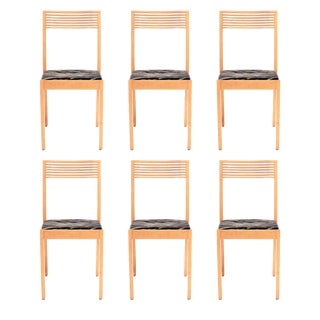 Dutch Zebra Dining Chairs by Castelijn, 1989s, Set of 6 For Sale