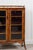 Late 19th Century Antique Victorian Tiger Bamboo Glazed Bookcase Cabinet (C. 1870) For Sale - Image 5 of 15