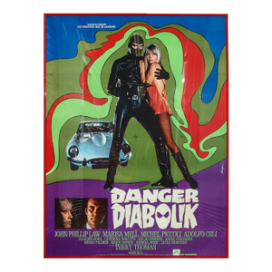 Danger Diabolik 1968 Italian Movie Poster