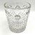 Traditional Vintage Cut Crystal Ice Bucket Champagne Cooler For Sale - Image 3 of 9