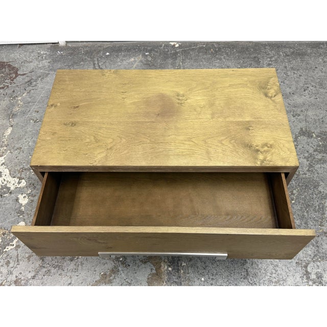 Restoration Hardware Thomas Bina + Ed Robinson for Restoration Hardware White Hall Closed Nightstand For Sale - Image 4 of 12