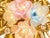 Metal Pink Murano Glass Floral Chandelier, 1980s For Sale - Image 7 of 14