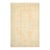 1970s Vintage Turkish Oushak Handmade Wool Cotton Orange Area Rug For Sale