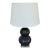 Triple Gourd Lamp on Acrylic Base. For Sale
