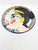 Mexican Mid-Century Style Postmodern Cubist Face Terracotta Glazed Decorative Plate For Sale - Image 3 of 8