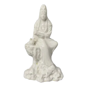 19th Century Chinese Blanc De Chine Guanyin