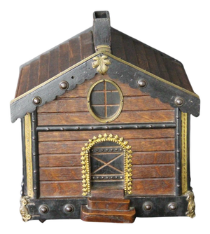 Wooden Cigar Humidor with Chalet Mechanism