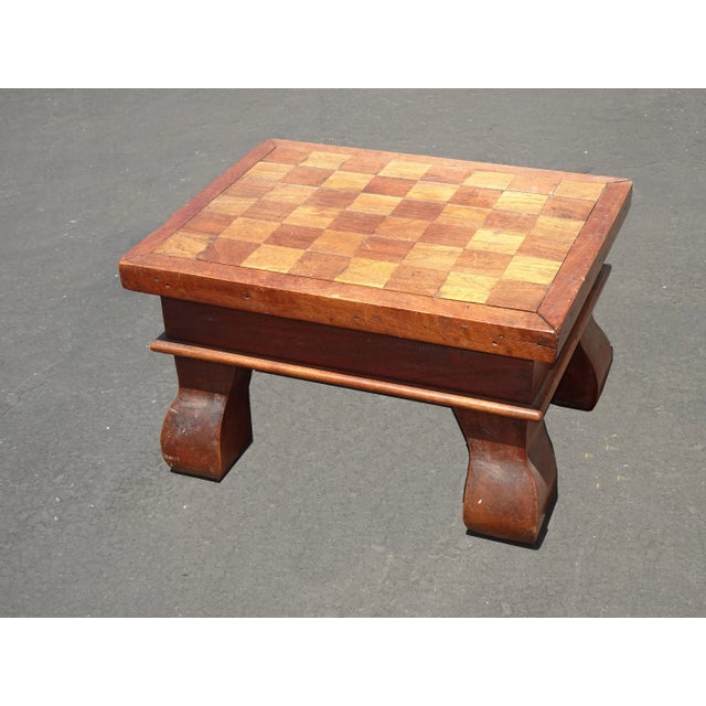 Gorgeous Footstool in Good Vintage Condition. Solid and Firm. Wear is usual for its age. Please see the photos. Overall a...