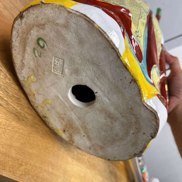 Chinese Ceramic Figure of Shou Xing For Sale - Image 12 of 12