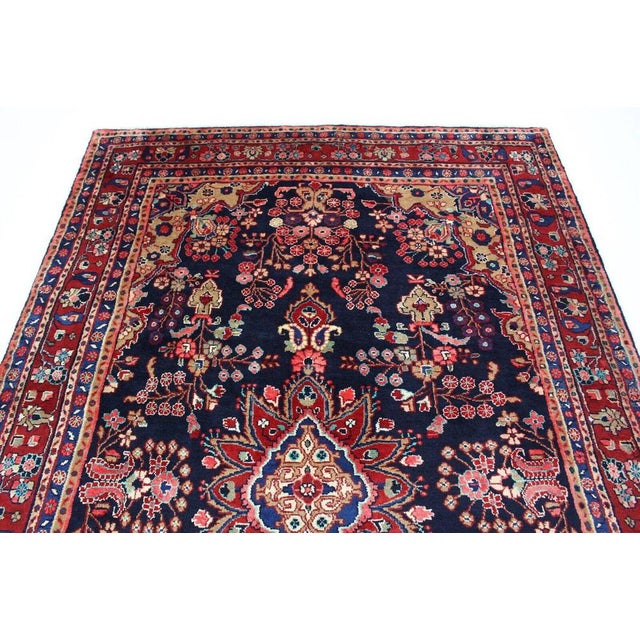 Middle Eastern Hand-Knotted Rug For Sale - Image 5 of 9