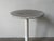 19th Century French Cast Iron Bistro Table With White Marble Top For Sale - Image 4 of 12