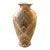 Vintage Chinese Peacock Feather Vase For Sale