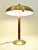 Swedish Modern Brass and Leather Table Lamp by Einar Bäckström, 1930s For Sale - Image 4 of 13