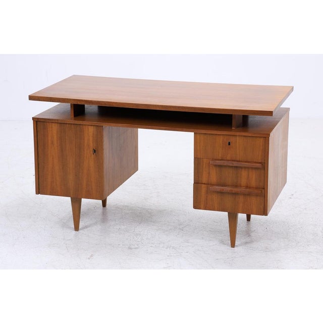 1960s Mid-Century Wooden Desk, 1960s For Sale - Image 5 of 16