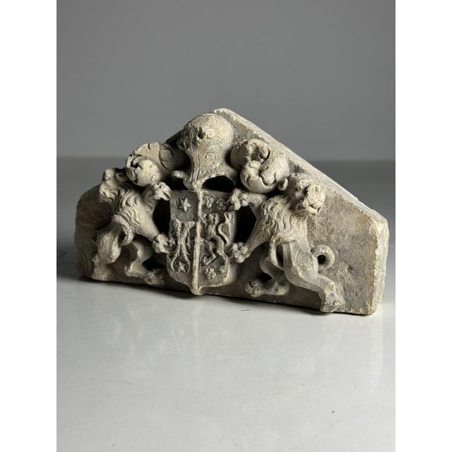 Limestone Coat of Arms For Sale - Image 11 of 16