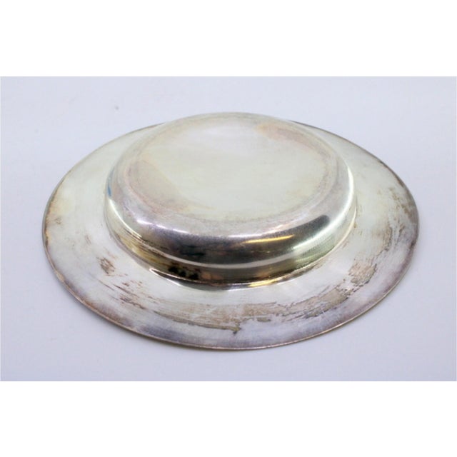 Plain Silver Catchall with Double Edge Frieze For Sale - Image 4 of 7