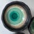 1960s Modern Japanese Small Enamel Bowls in Varied Colors Tripod Base - Set of 3 For Sale - Image 10 of 12