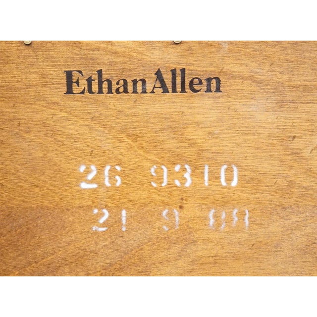 Ethan Allen Country French Collection Solid Birch 34" Console Cabinet 26-9310 For Sale - Image 10 of 11