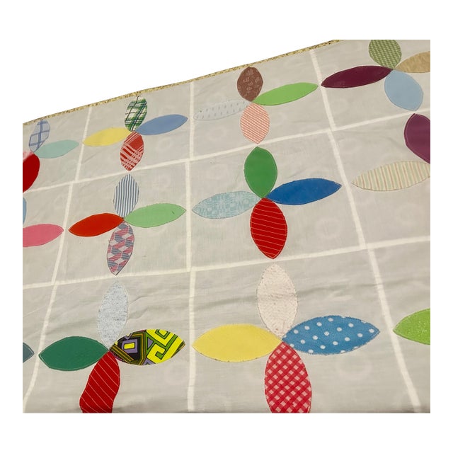 Custom King Quilt by Linda Osmond – Fogo Island, Newfoundland – 2014 Handcrafted Heirloom Quilt For Sale