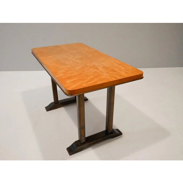 Mid-Century Modern Side Table attributed Axel Einar Hjorth, Sweden, 1930s For Sale - Image 3 of 9