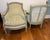 French Pair of Dennis and Leen, Louis XVI-style Montalembert Chairs For Sale - Image 3 of 10