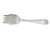 An elegant Kirk Stieff Rose Pattern sterling silver cold meat serving fork, beautifully decorated with the celebrated high...