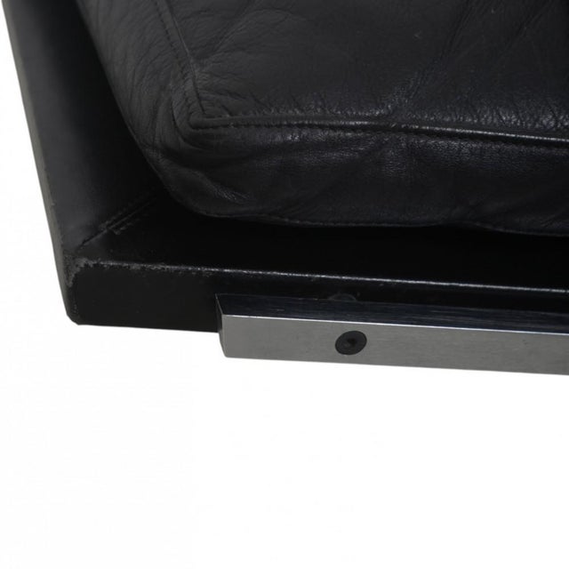 BO561 Lounge Chair in Black Leather by Fabricius & Kastholm, 1980s For Sale - Image 15 of 18