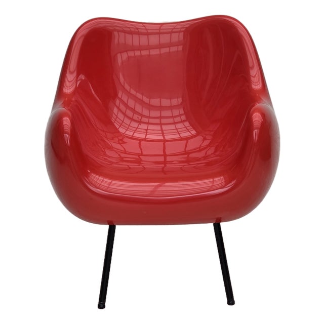 RM58 Socialist Realism with Fiberglass by Roman Modzelewski, 1960s For Sale