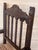 19th Century Spanish Colonial Altar Carved Armchairs With Cane Seat, Set of 4 For Sale - Image 10 of 12