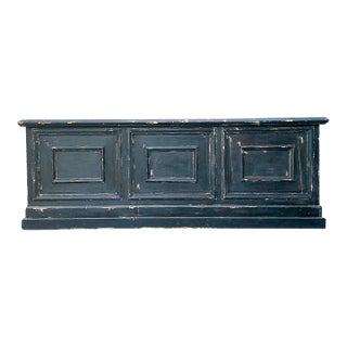 Vintage Distressed Store Counter For Sale