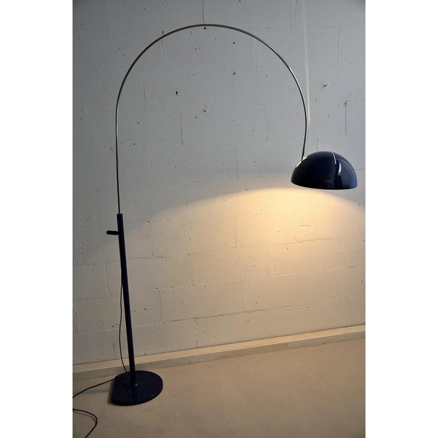 Metal Coupé 3320/R Floor Lamp by Joe Colombo for Oluce, 1960s For Sale - Image 7 of 10