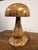 Handcrafted Oak Mushroom Table Lamp, 2010s For Sale - Image 15 of 18