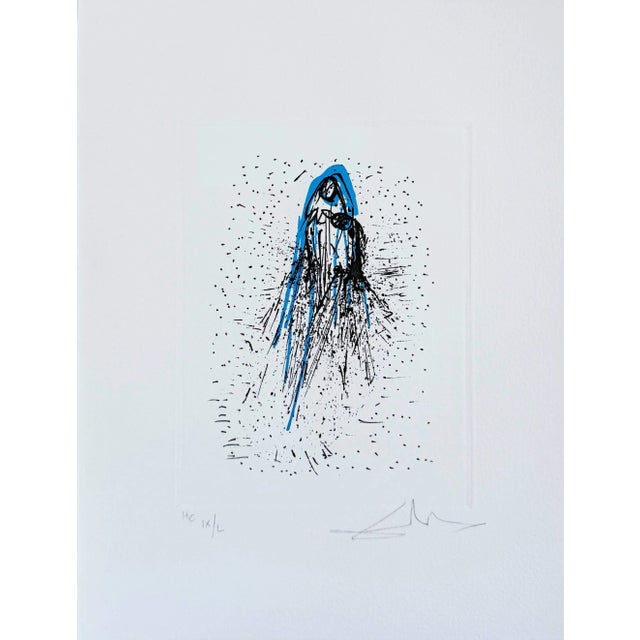 Salvador Dali, Virgo, 1974, Etching For Sale - Image 8 of 8