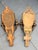 Vintage Italian Hollywood Regency Gilt Wood Mirrored Two-Arm Wall Sconces - A Pair For Sale - Image 12 of 15