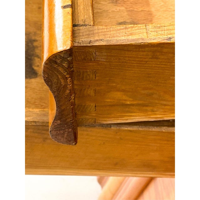 This piece is a ‘Hoosier’ pine kitchen cabinet with fabulous a fabulous Art Deco design with its rounded corners and...