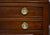 Mid 20th Century Mid Century French Directoire Mahogany Leather Side Tables by Heritage Henredon - A Pair For Sale - Image 5 of 13