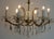 Maria Theresia Chandelier in Brass and Crystal from Palwa, 1960s For Sale - Image 10 of 14